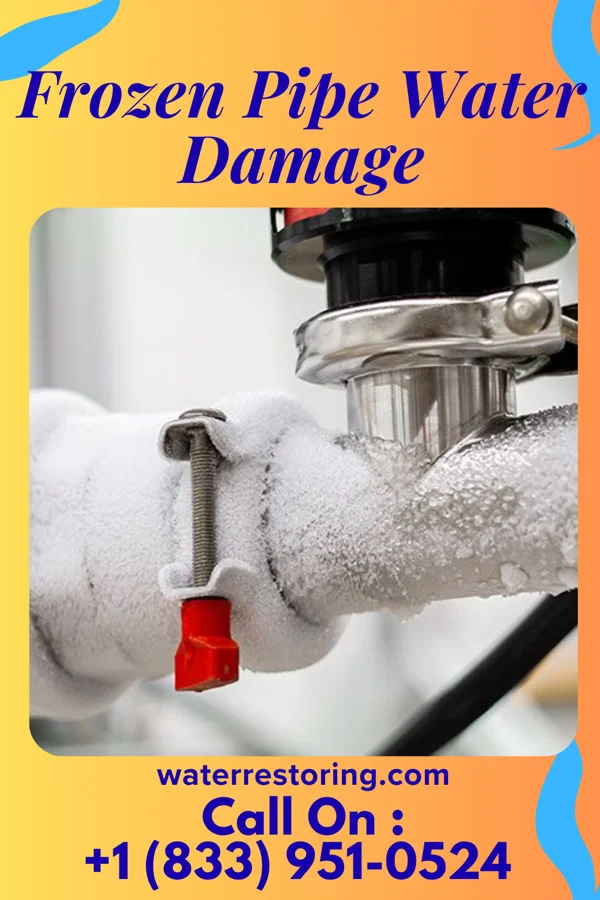 Frozen Pipe Water Damage in Lexington, NC